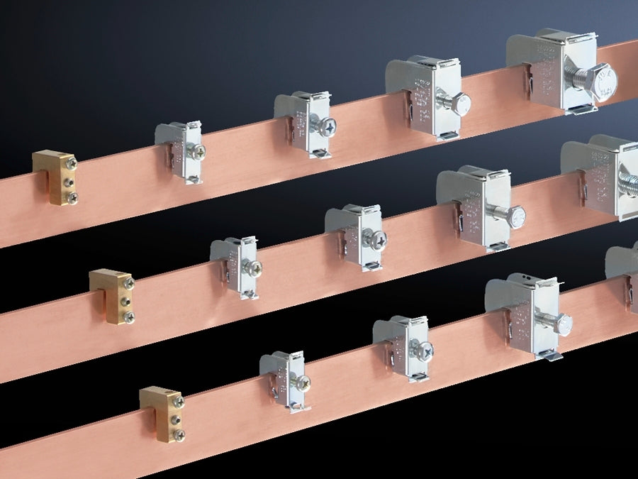 SV Conductor Busbar Clamp 2.5-16mm² 10mm Rail - 3456500 [15 Pieces]
