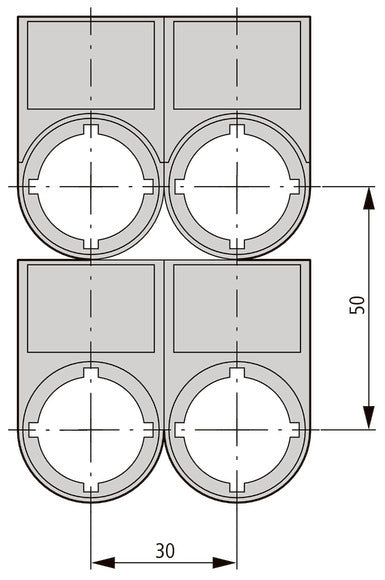 Eaton RMQ Titan Label Carrier With Run Text - 216497 [5 Pieces]