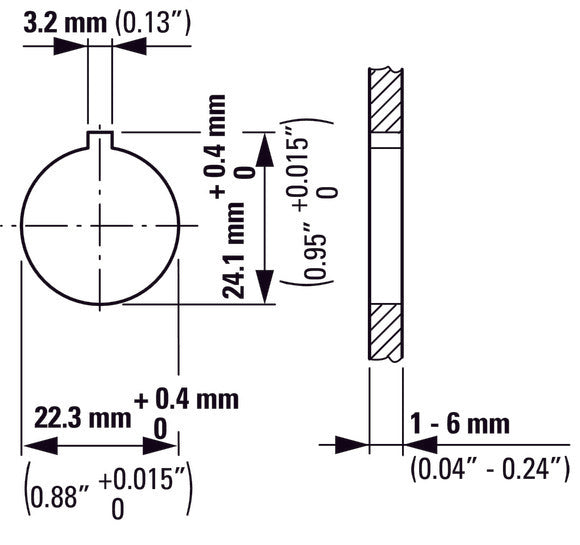 Rmq Titan Doppelter Drucktaster Legendenhalter 30x75mm - 216394 [10 Stück]