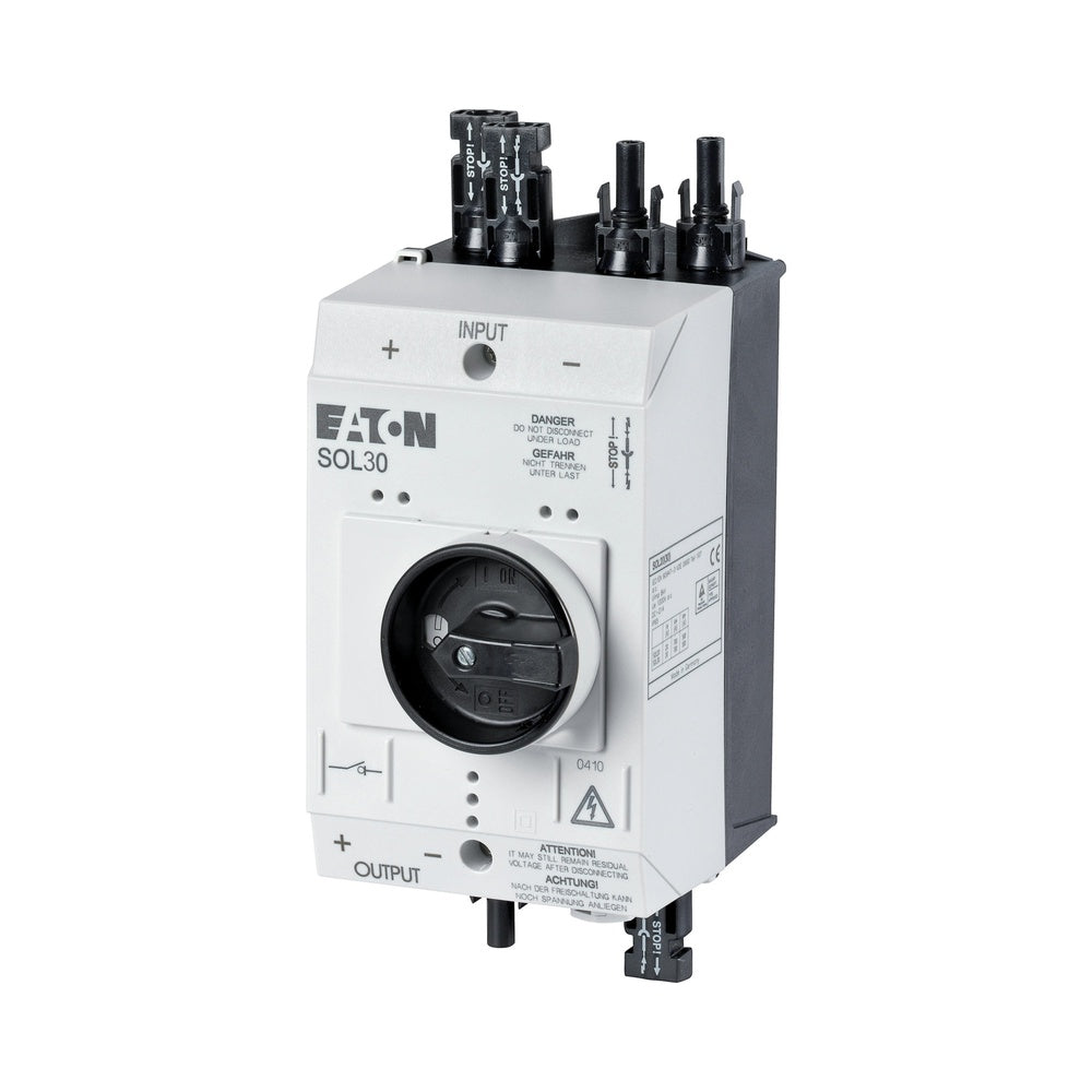 Eaton 30A DC Schalter Trennschalter Mit Doppeltem MC4 - 120922