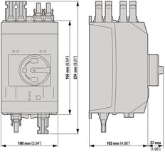 Eaton 30A DC Schalter Trennschalter Mit Doppeltem MC4 - 120922