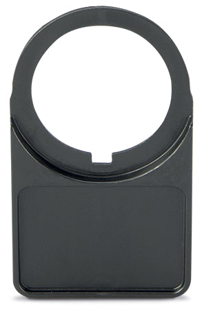 Wago Universeller Drucktastenrahmen 27x19mm Schwarz - 210-853 [20 Stück]