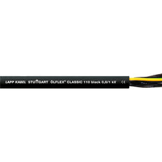 Lapp Olflex Classic 110 Schwarzes Steuerkabel 4G4 - 1120360 [10 Meter]