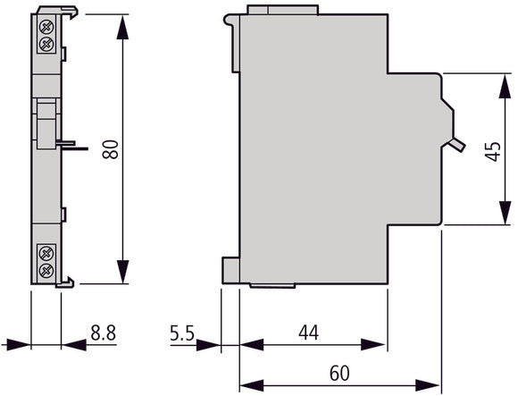 Eaton Faz-Xhinw1 Hilfskontakt Schalter 1No 0.5M - 286055