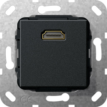 Gira HDMI Breakout-Kabel Basiselement Matt Schwarz - 567010