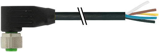 Murrelektronik M12 Female Sensor Cable 10M PVC - 7000-12341-6141000