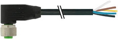 M12 Sensor Cable 4-Pin Female 90° PUR 10M - 7000-12341-6341000