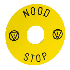 Schneider Electric 90Mm Not-Aus Legendeplatte - ZBY8530 [2 Stück]