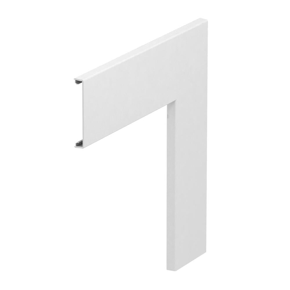Pvc Flache Winkel Abdeckung Ral 9010 Reinweiß - 6274490