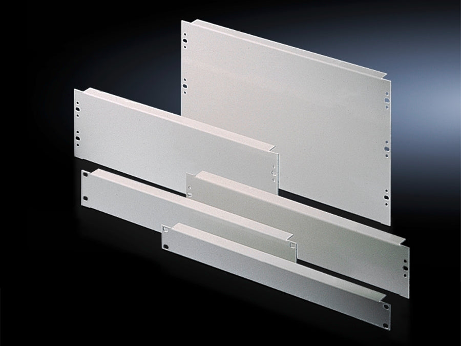 Rittal 3U 19-Inch Blanking Panel RAL7035 - 7153035 [2 Pieces]