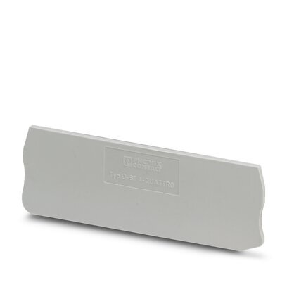 Phoenix Contact Graue Abdeckung D-ST 4-QUATTRO - 3030527 [10 Stück]