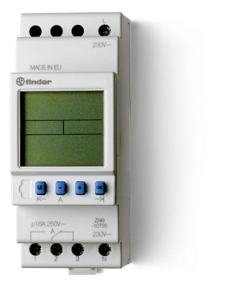 Digital Weekly Time Switch 16A 230V AC Single Channel - 12.21.8.230.0000