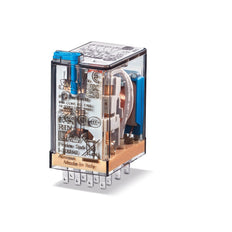 Finder 55.34 Industrielles Relais 4CO 7A 12VDC Mit Testtaste - 55.34.9.012.0040