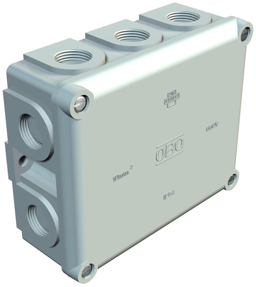 Universelle Anschlussdose IP54 10xM20 136x111x57mm - 2002345