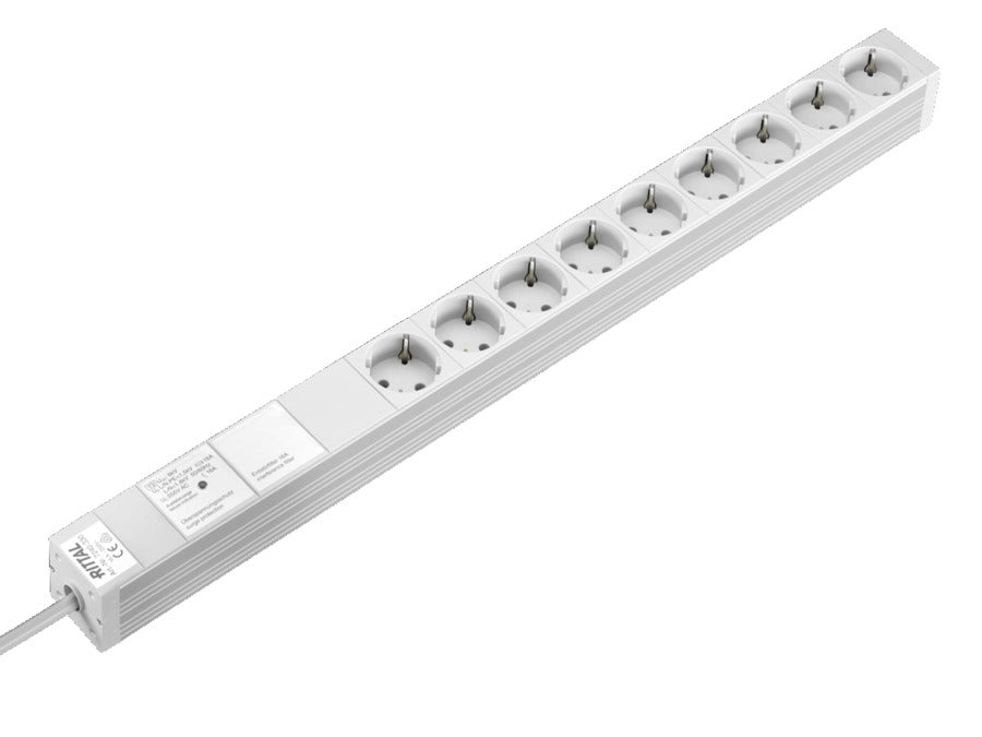 Rittal 9-Ausgänge PDU Mit Überspannungsschutz Und EMI-Filter - 7240330