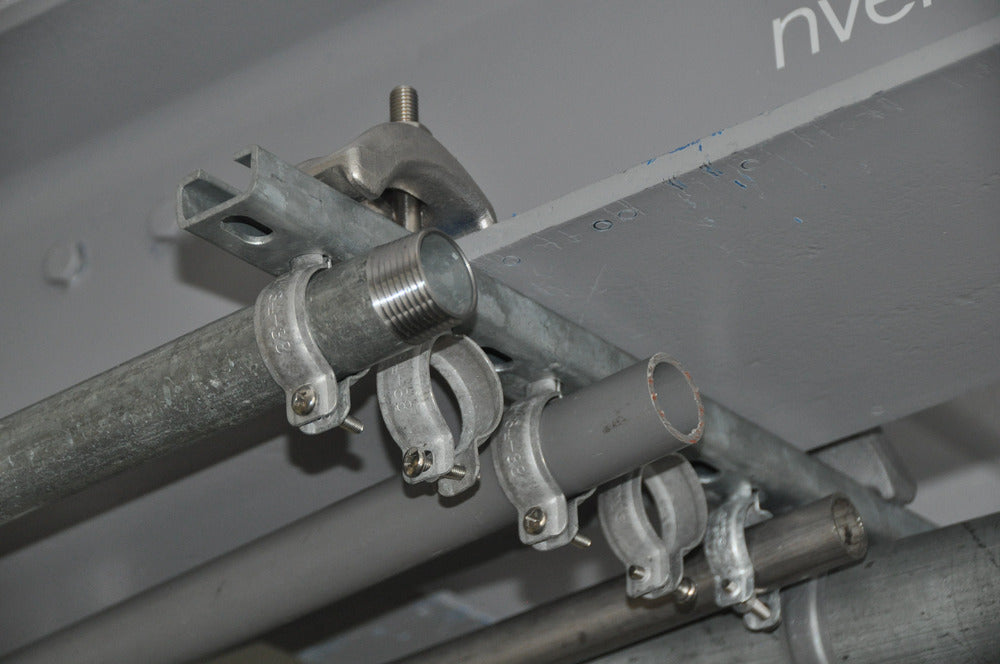 Schwerlast Perforiertes C-Profil E5 Stahl 1000mm - 335550