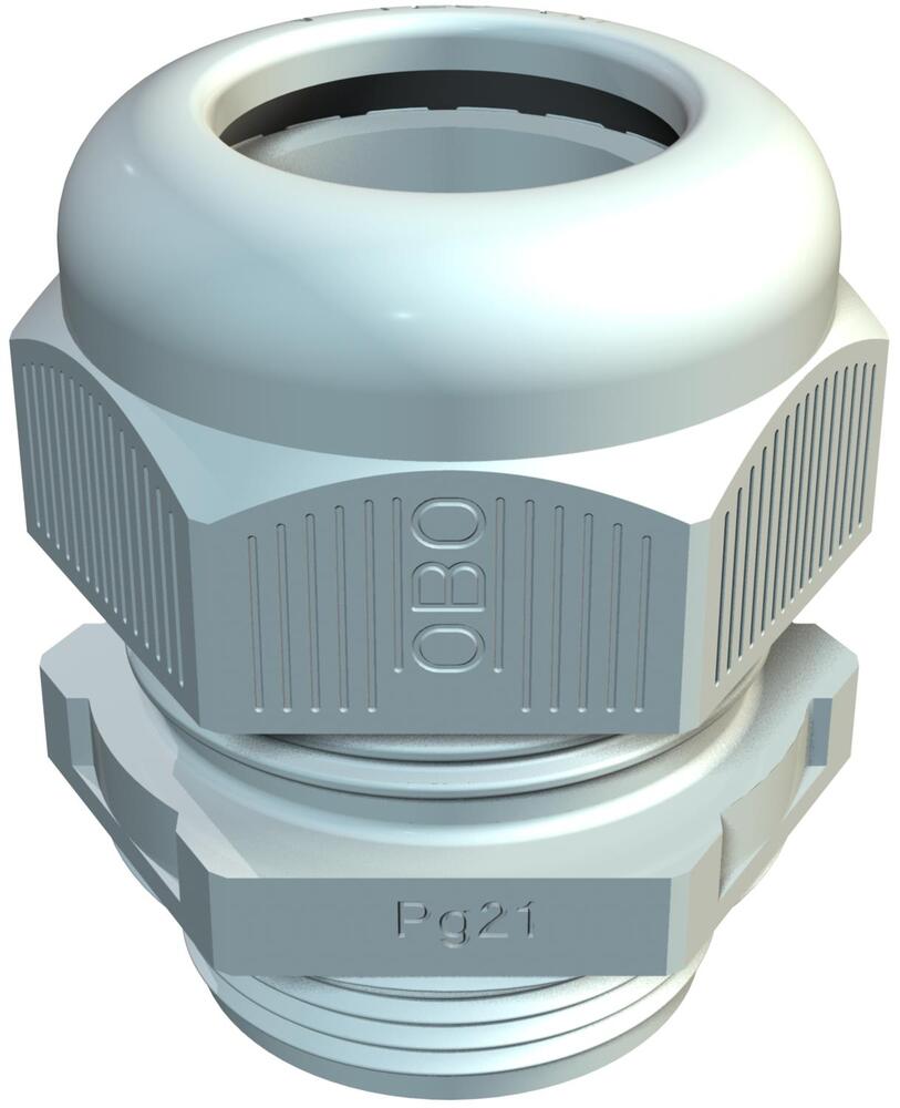 PG11 IP68 Cable Gland With Strain Relief RAL 7001 - 2022621 [10 Pieces]