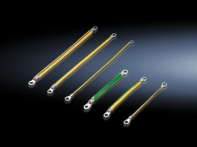 M6 Earth Strap 200mm 10mm² Cable Set - 2565100 [5 Pieces]