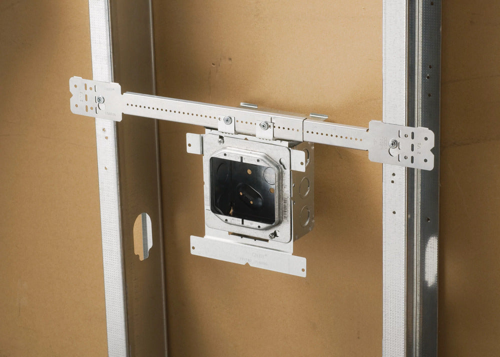Teleskopische Box Halterung 432-660mm Mit Befestigungspunkten - 187191 [2 Stück]