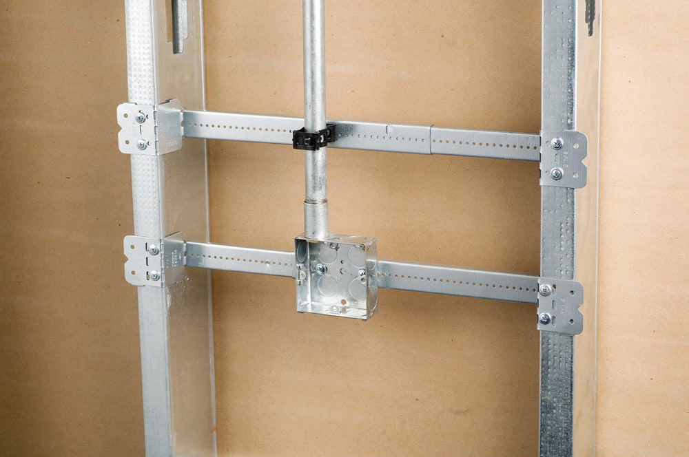 Teleskopische Box Halterung 432-660mm Mit Befestigungspunkten - 187191 [2 Stück]