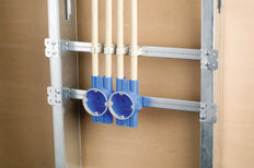 Teleskopische Box Halterung 432-660mm Mit Befestigungspunkten - 187191 [2 Stück]