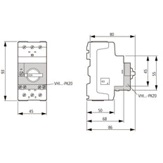 3P Transformer Circuit Breaker 10-16A PKZM0 - 088917
