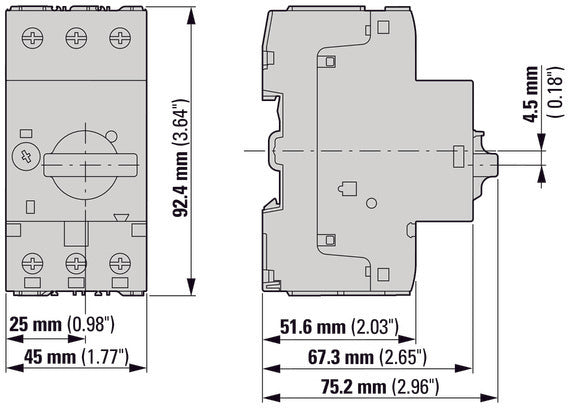 Eaton PKZM0-32 Motorschutzschalter 25-32A - 278489
