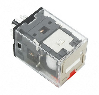 Omron MKS 3PDT Relais 24VAC 10A Mit LED Und Testknopf - MKSN8555R