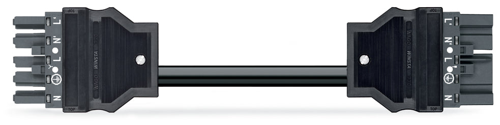 Wago Vorgefertigtes 5-Poliges Kabel 3M Dunkelgrau - 771-8985/007-303