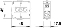 OBO CombiController V25 Überspannungsschutz 280V - 5097053