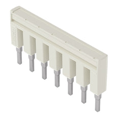 Wago 7-Wege Isolierter Brückenstecker Hellgrau - 2002-407 [5 Stück]