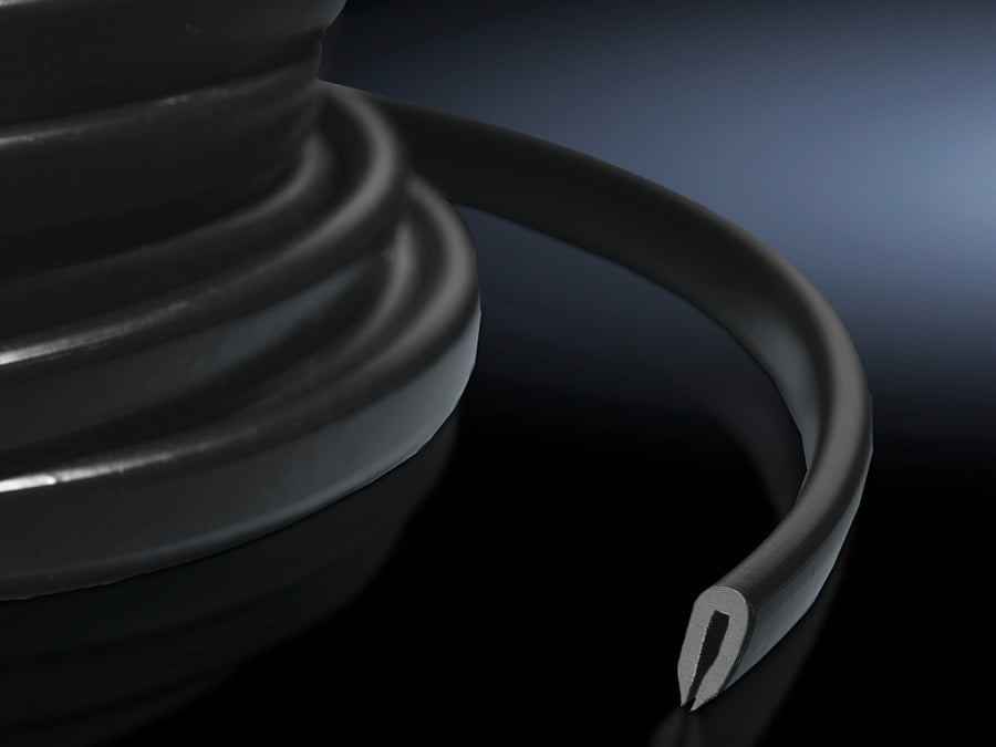 Rittal PVC Kantenschutz 10M Schwarz - 7072100 [10 Meter]