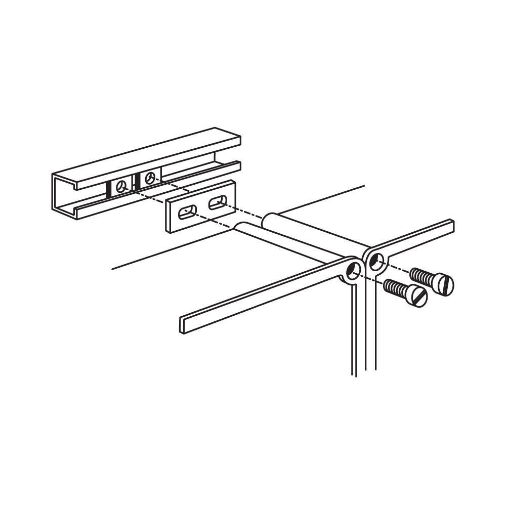 Eaton Halyester Füllstreifen 20x45mm Für Profilbefestigung - 1042253 [5 Stück]