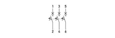 Doepke DLS 6i 32A 3-Pole Circuit Breaker 10kA C-Curve - 09916296