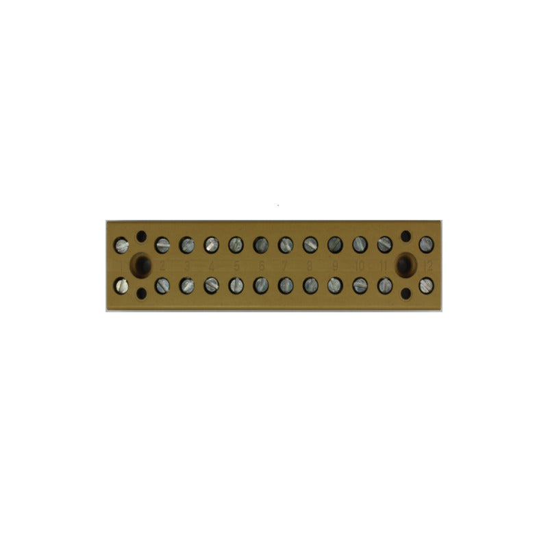 12-Polige Anschlussleiste 4mm² 400V Schraubanschluss - 0625320000