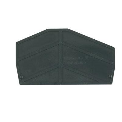 Weidmuller Anschlussblock Endplatte 67.95mm Schwarz - 1814710000 [10 Stück]