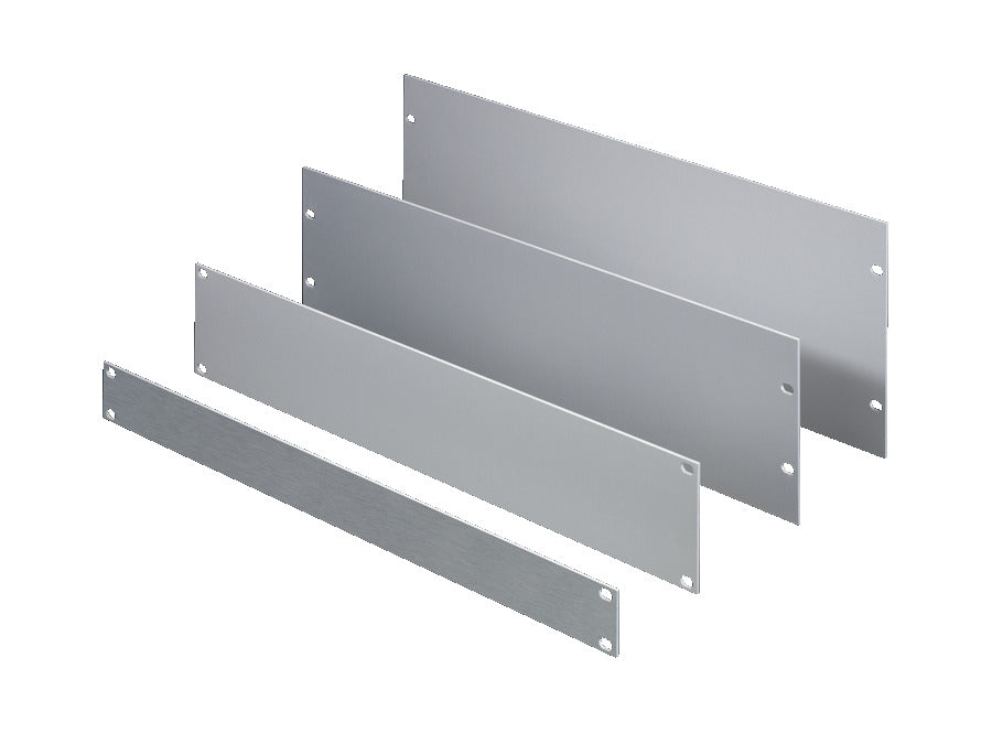 7U Aluminium 19-Zoll Rack Blanking Platte - 1935200 [3 Stück]