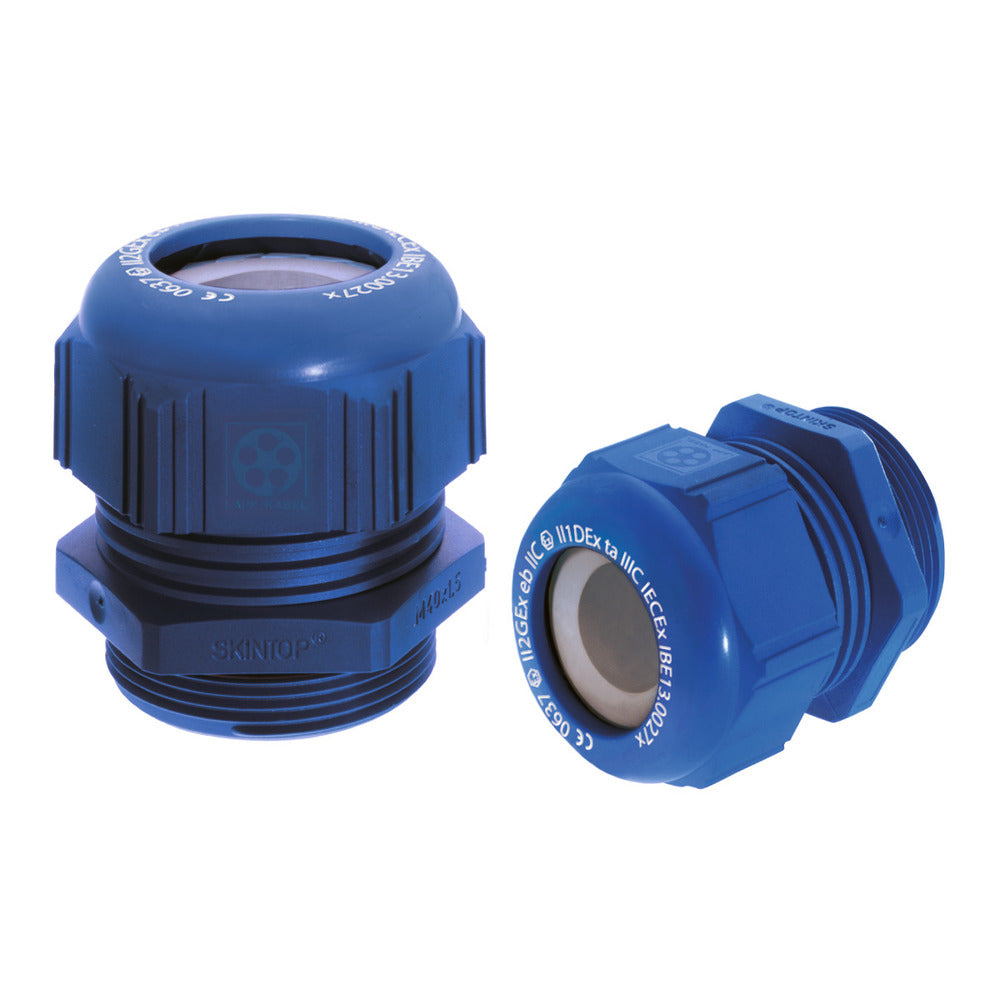 SKINTOP KR-M 16 ATEX Plus Cable Gland Blue - 54115415 [5 Stück]