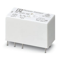 Phoenix Contact Miniatur Leistungsrelais 24 V DC Doppelkontakt - 2961192 [2 Stück]