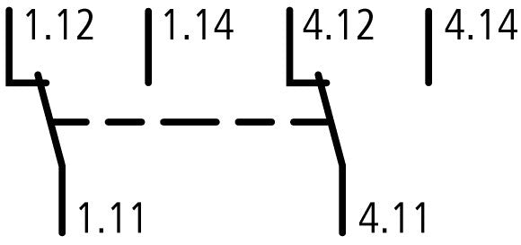Eaton Faz Xam002 Hilfskontaktschalter 2W - 262414