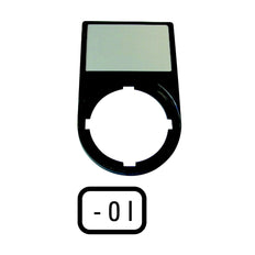 Eaton RMQ-Titan Etikettenträger 0-I Mit Montageplatte - 216485 [5 Stück]