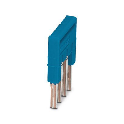 Phoenix Contact 4-Pole Steckerbrücke 3.5mm Blau - 3213109 [5 Stück]
