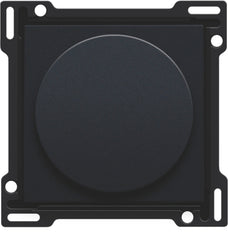 Niko Pure Black Steel Rotary Dimmer Steuerung Set - 161-31000
