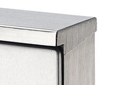 Rittal SZ Edelstahl Wandgehäuse Überdachung 760x300 - 2474000