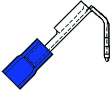 Isolierte Weibliche Flachsteckverbinder 6.3x0.8mm SuperPidg - 152100 [100 Stück]