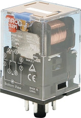 Omron MK-S DPDT 24VDC 10A Relais Mit LED-Anzeige - MKSN8498F