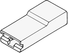 Nylon-Isolierkappe Mit Schloss Für 6.3mm Anschlüsse - 410080 [100 Stück]