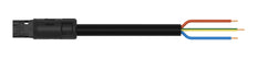 WAGO Winsta 3-Polige Vorgefertigte Kabel 3M Schwarz - 774-9993/207-301