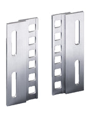 Rittal 21/19 Zoll Metrischer Adapterbausatz 2U - 7246010 [2 Teile]