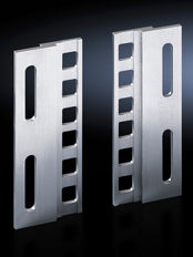 Rittal 21/19 Zoll Metrischer Adapterbausatz 2U - 7246010 [2 Teile]